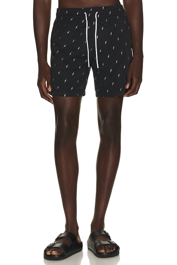 view 1 of 5 SHORT DE BAIN SANO in Black