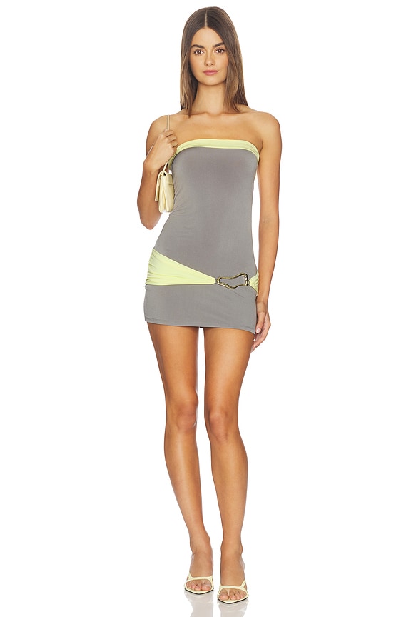 view 1 of 4 Eos Mini Dress in Colorblocked