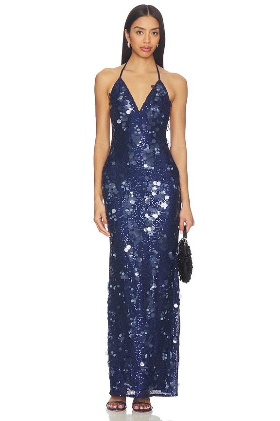 view 1 of 4 Zana Maxi Dress in Blue