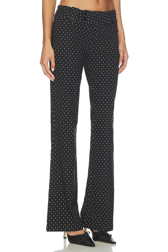 view 2 of 6 Kittie Pant in Black Dot