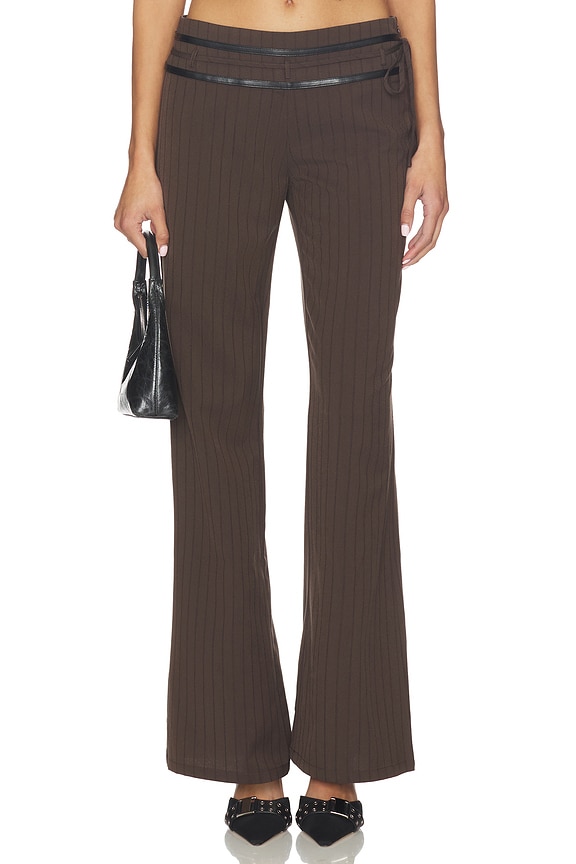 view 1 of 6 Fedra Pant in Beige