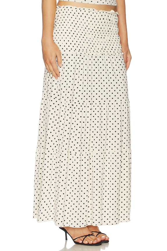 view 2 of 6 JUPE DENALI MAXI in White Polka