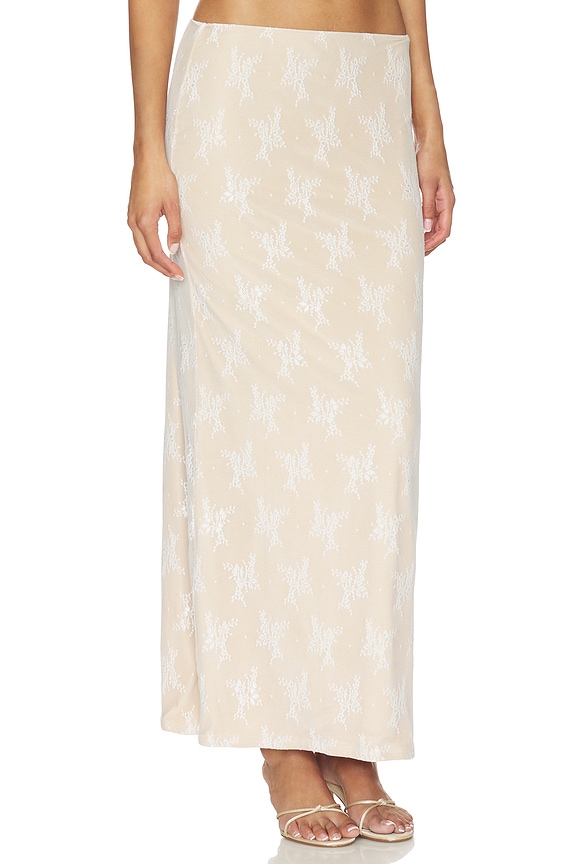 view 2 of 6 Karolina Maxi Skirt in White