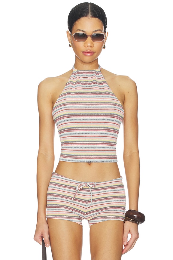 view 1 of 5 DILLON 탑 in Multi Stripe