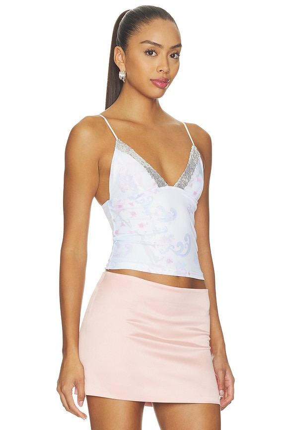 view 2 of 5 Fenella Top in Cherry Blossom