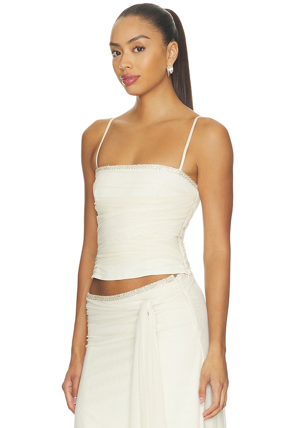 view 2 of 5 Juna Top in Cream