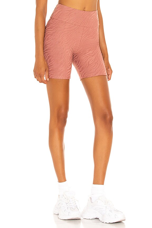 view 2 of 5 Bali Tiger 3D Activewear Biker Short in Soap Nut