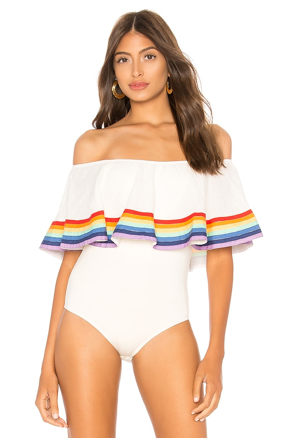 view 2 of 5 MAILLOT DE BAIN 1 PIÈCE BEBEL in Off White