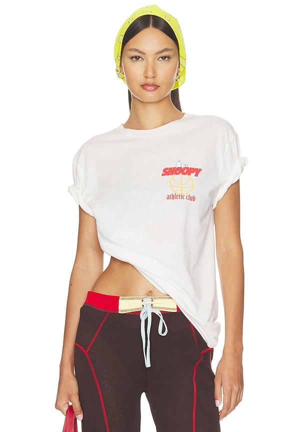 view 2 of 4 Peanuts Athletic Tee in Ivory