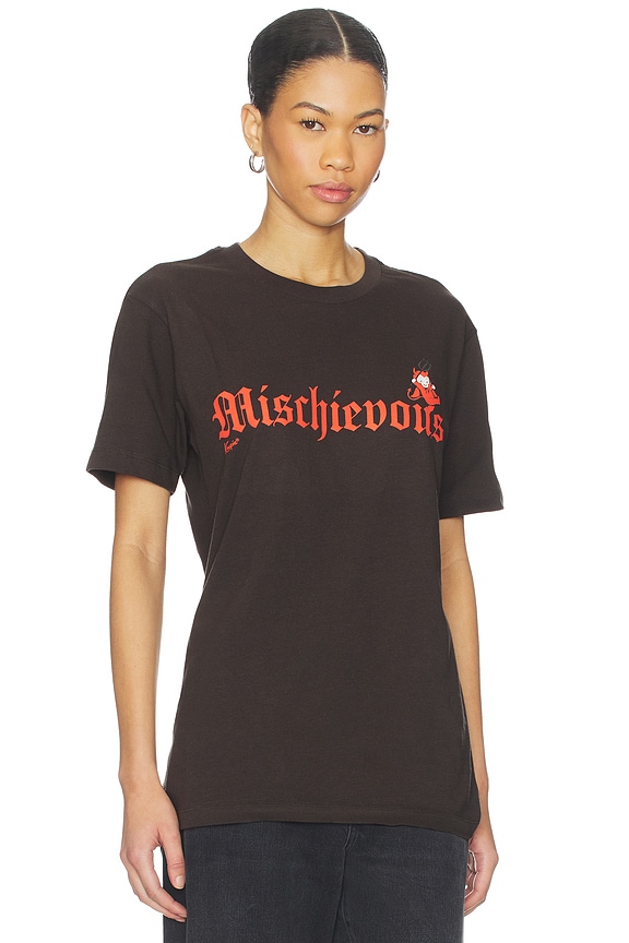 view 2 of 4 Kewpie Naughty Tee in Pirate Black