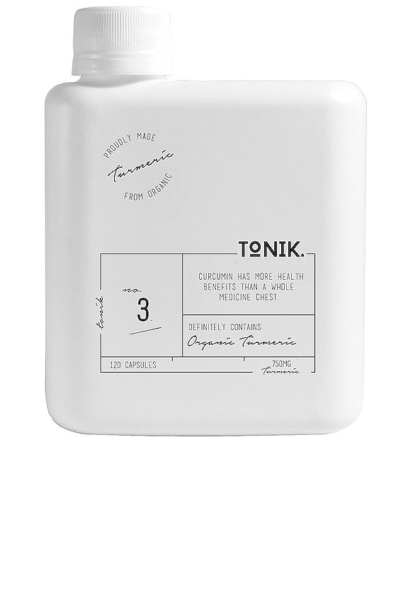 TONIK No.3 Organic Curcumin Turmeric Capsules | REVOLVE