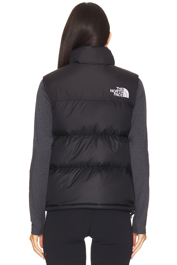 96 Retro Nuptse Vest - Smoked Pearl/TNF Black
