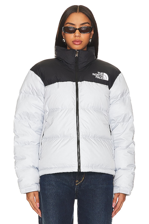 view 2 of 5 CHAQUETA 1996 RETRO in Dusty Periwinkle & TNF Black