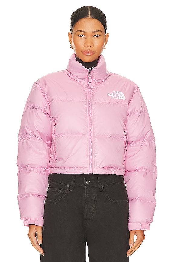 view 2 of 5 Nuptse Short Jacket in Orchid Pink