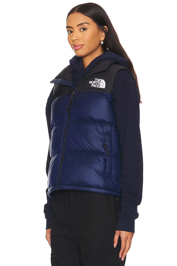 view 2 of 5 1996 Retro Nuptse 베스트 조끼 in Summit Navy