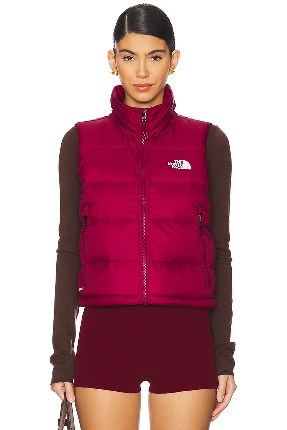 view 2 of 6 Hydrenalite Down A-line Vest in Beetroot