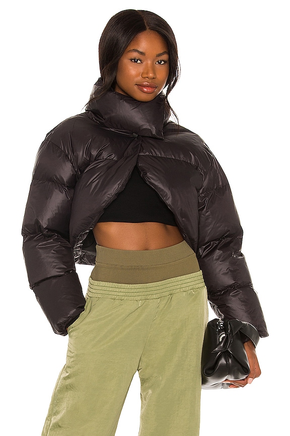 view 2 of 5 PLUMÍFERO DELARA BOLERO in Black