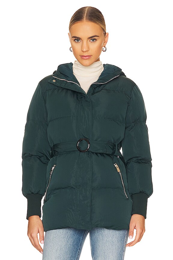 view 2 of 5 Luna Puffer Jacket in Emerald