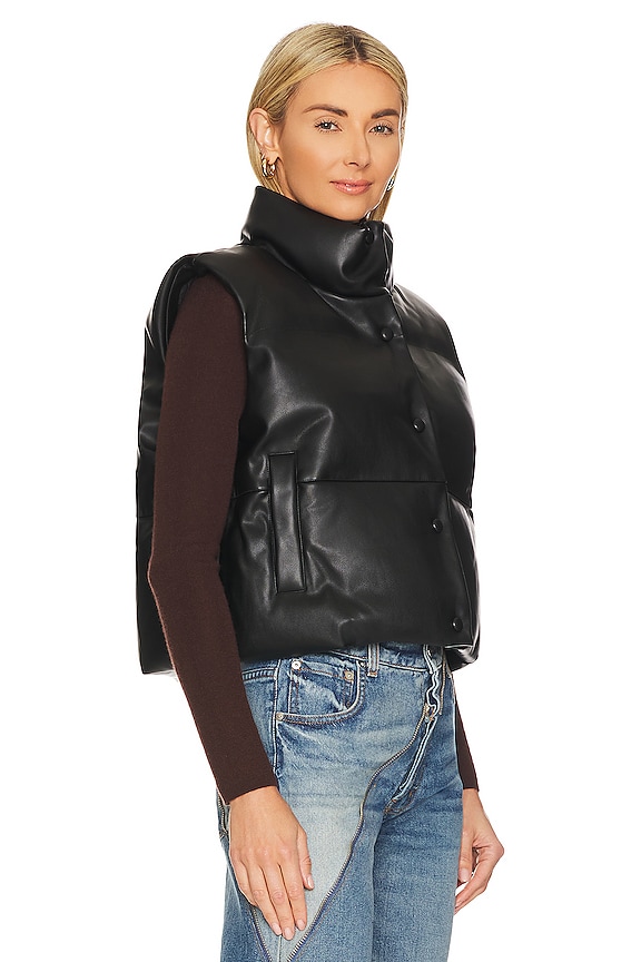 view 2 of 4 Phoebe Puffer Vest in Black