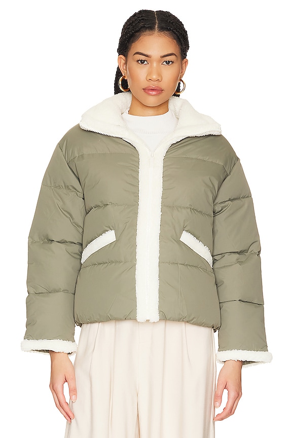 view 2 of 5 BLOUSON MATELASSÉ STARLETTE in Sage