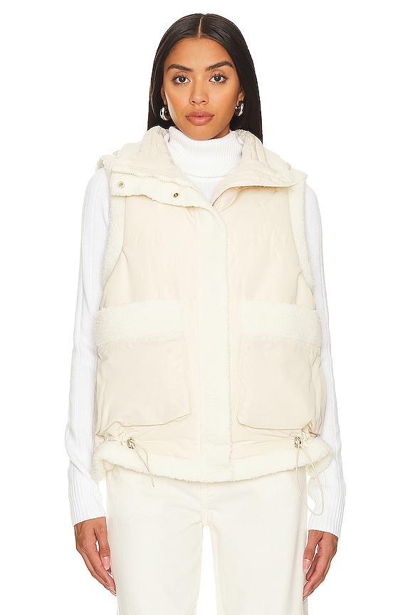 view 2 of 5 Mila Puffer Vest in Ivory