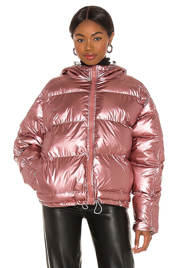 view 2 of 5 Luna Puffer Jacket in Rose Gold