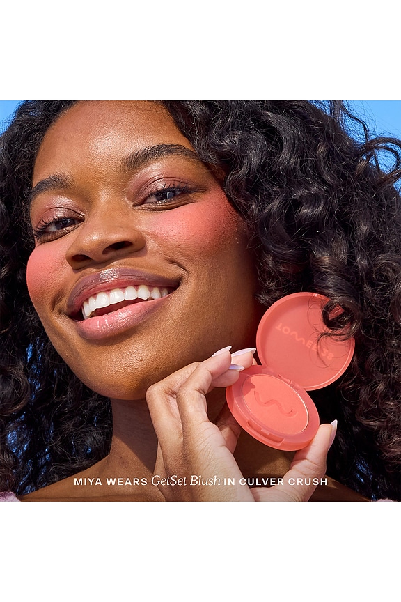 view 2 of 10 Getset Blur + Set Matte Powder Blush in Culver Crush