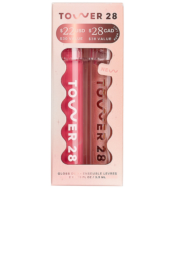 view 2 of 2 BRILLANT À LÈVRES DREAMY GLEAMY in Coconut + Dream