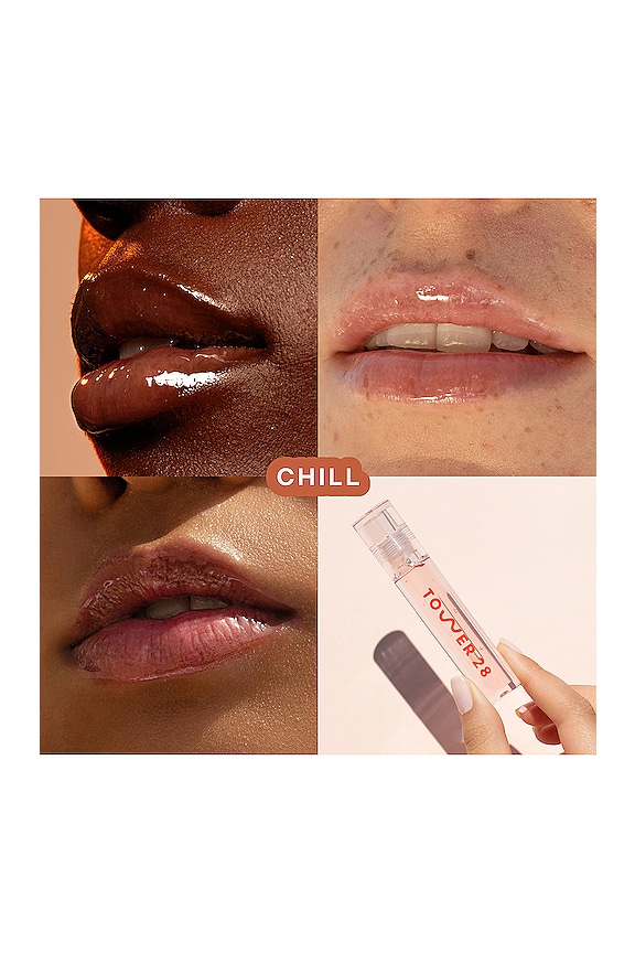 view 2 of 8 DÚO PARA LOS LABIOS LIP DRIP DUO in Chill + Chestnut