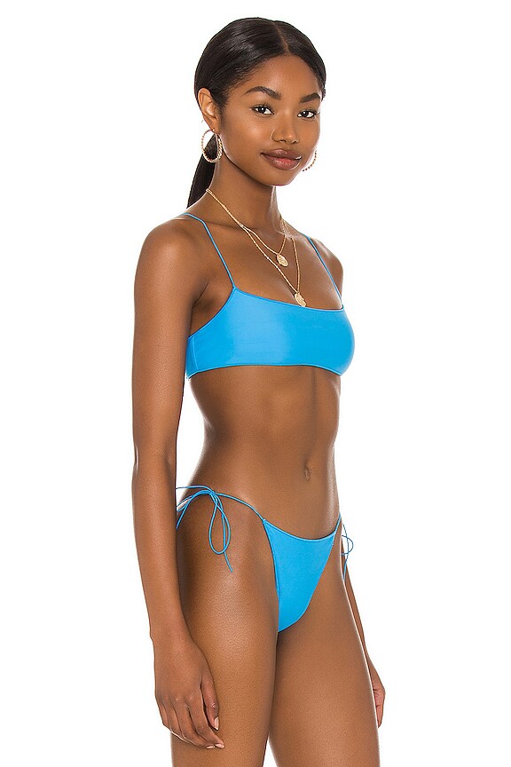 view 2 of 4 C Bralette Bikini Top in Pacifico