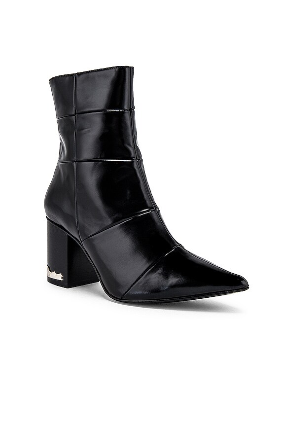 view 2 of 5 Pointed Toe Bootie in Black Polido