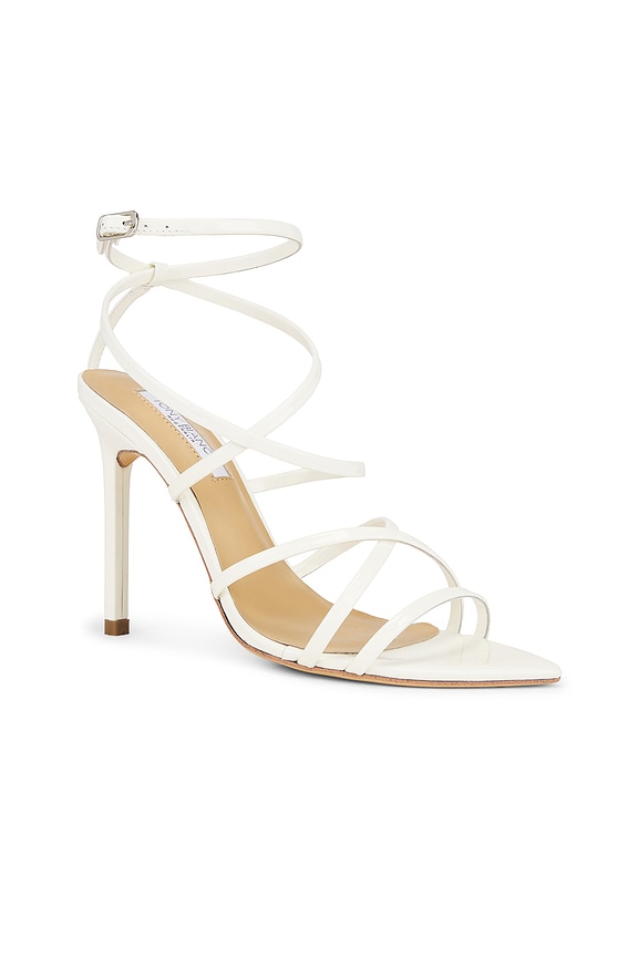 view 2 of 5 Marcy Sandal in White Patent