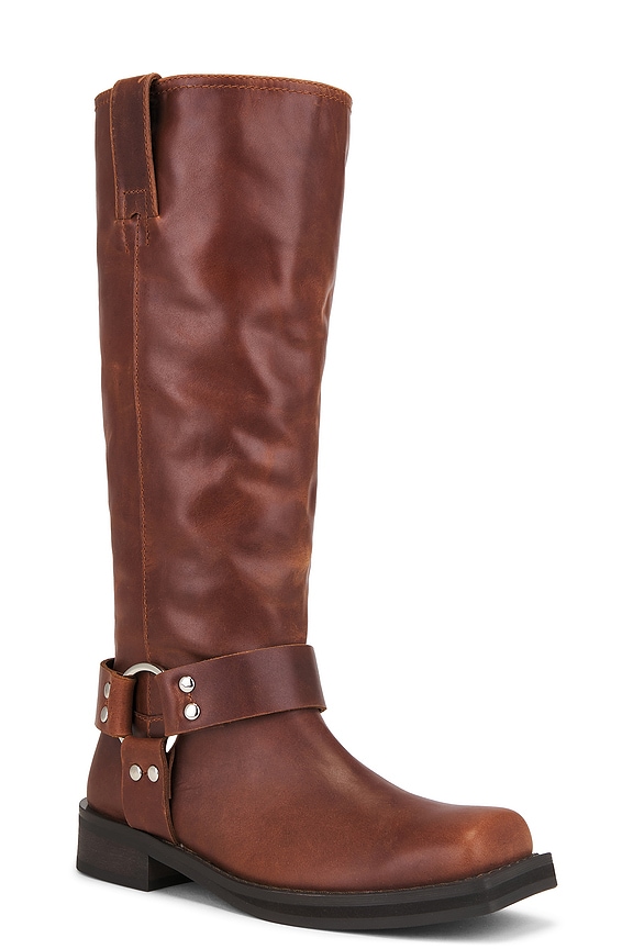 view 2 of 5 BIKER ブーツ in Cognac