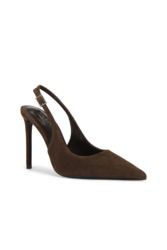 view 2 of 5 Asti Slingback Pump in Espresso Suede