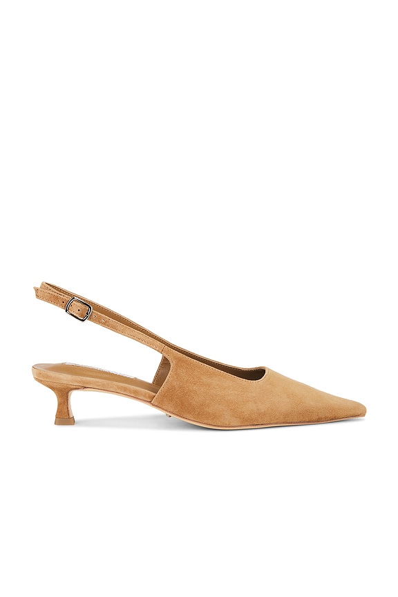 view 1 of 5 Crush Slingback Pump in Taupe Suede