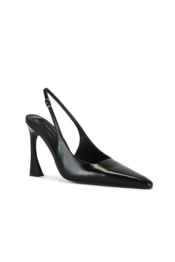 view 2 of 5 ESCARPINS SASSY in Black Crinkle