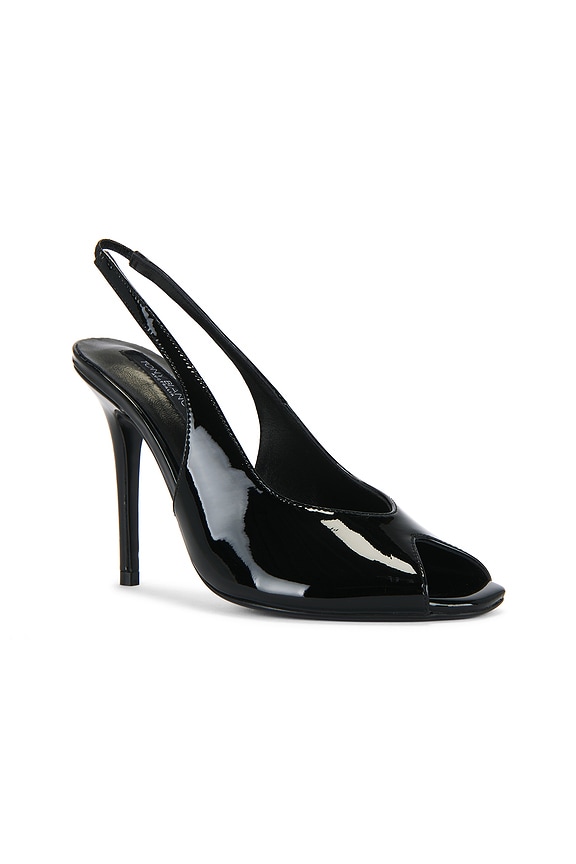 view 2 of 5 Dane Slingback Pump in Black Patent
