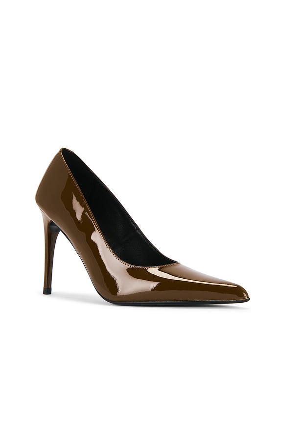 view 2 of 5 Cassidy Pump in Mocha Patent