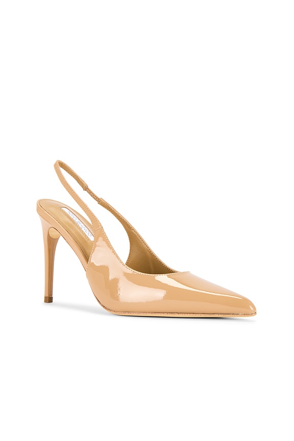 view 2 of 5 Charlotte Slingback Pump in Nude Patent