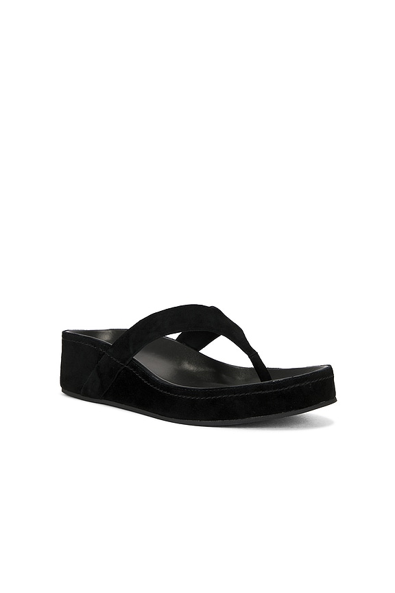 view 2 of 5 Blaire Sandal in Black Suede