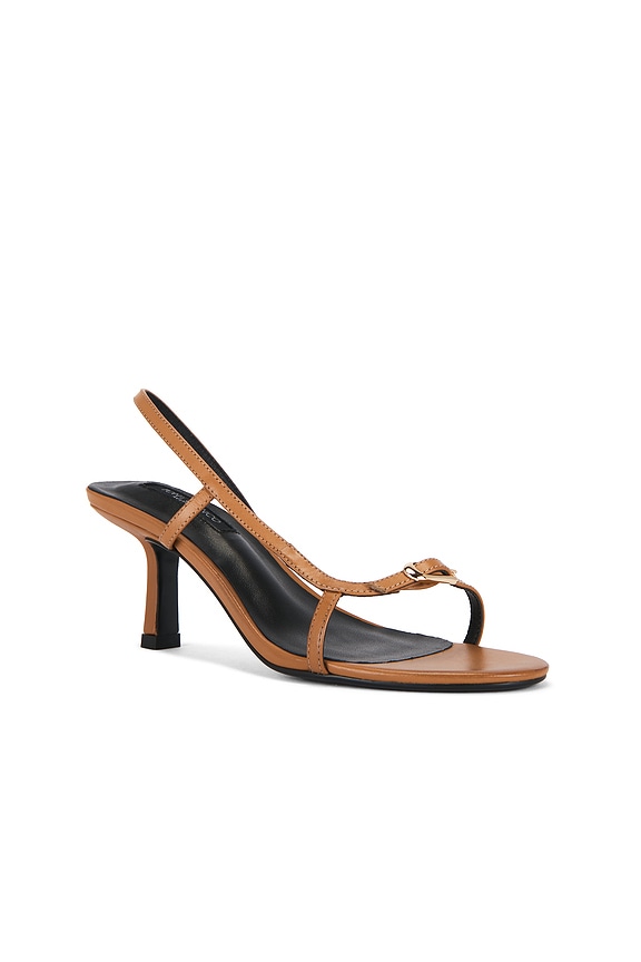 view 2 of 5 SANDALIA CHRISTINE in Black & Tan Nappa