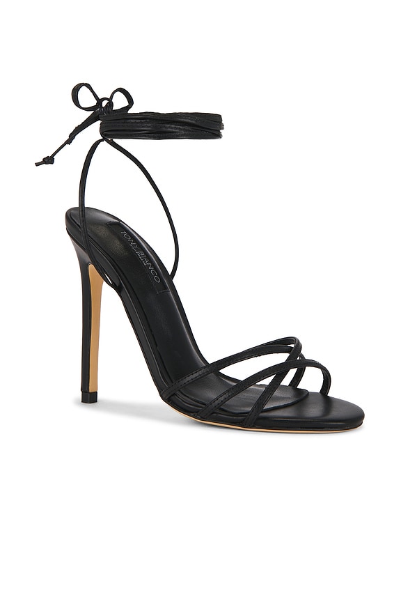 view 2 of 5 SANDÁLIA COM TIRAS KAZ in Black Como