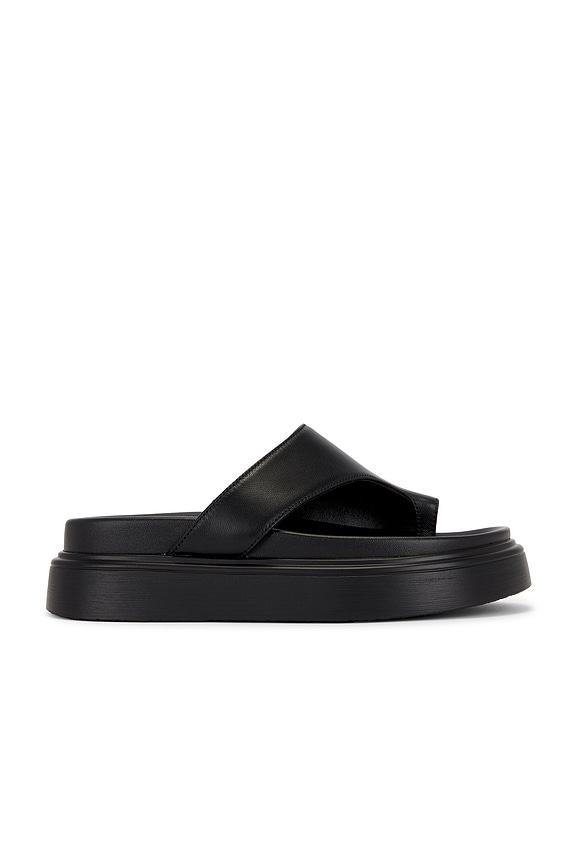 view 1 of 5 Jazzy Sandal in Black Nappa