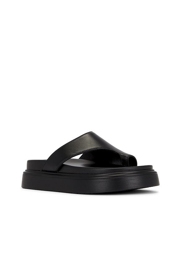 view 2 of 5 Jazzy Sandal in Black Nappa