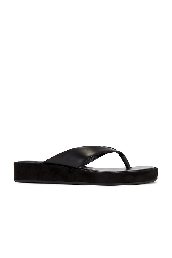 view 1 of 5 Kyra Flip Flop in Black Como