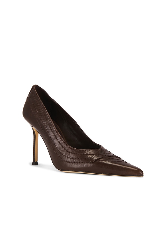 view 2 of 5 Nifty Pump in Chocolate Vintage