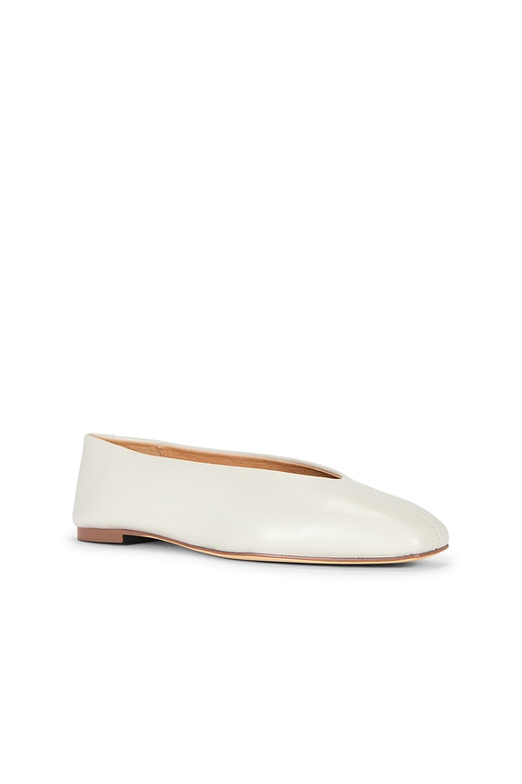 view 2 of 5 ZAPATO PLANO BRASH BALLET in Dove Nappa
