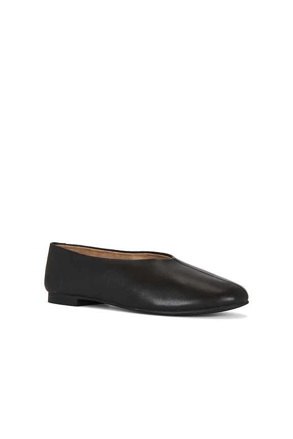 view 2 of 5 PLAT CUBA BALLET in Chocolate Nappa