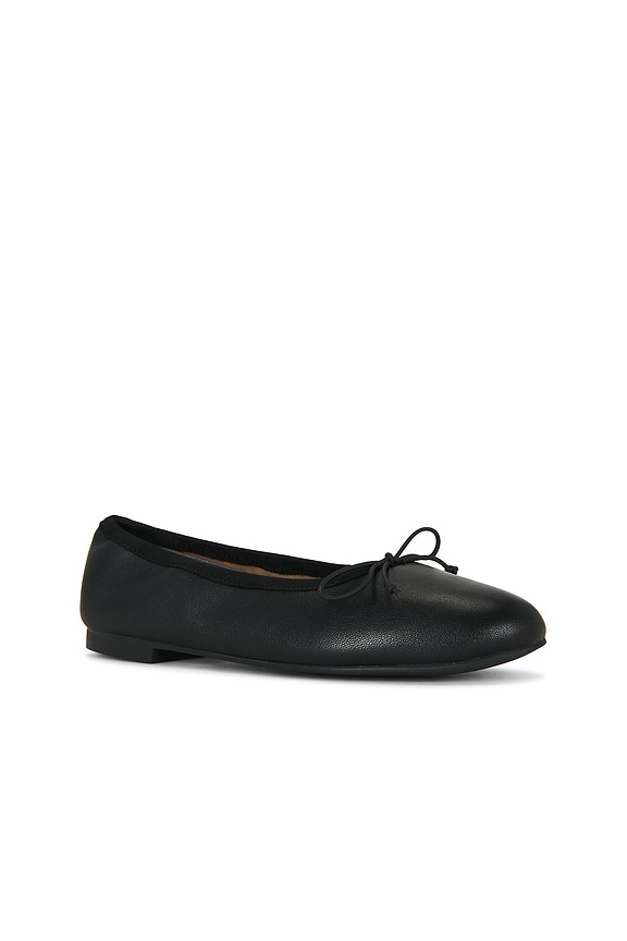 view 2 of 5 PLAT CHELSEA in Black Nappa