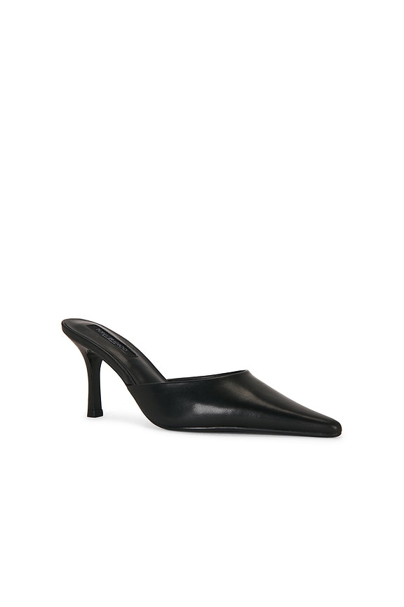 view 2 of 5 Sicily Mule Pump in Black Vintage